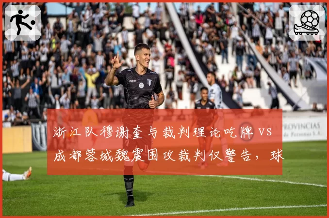 浙江队穆谢奎与裁判理论吃牌 vs 成都蓉城魏震围攻裁判仅警告，球员与底线人员冲突升级